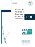 Manual de Politicas de Seguridad Informatica de AudioCare
