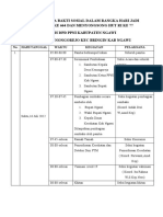 Rundown Acara Bhakti Sosial Ppni Kab Ngawi TH 2022