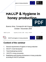 HACCP & Hygiene in Honey Production