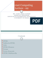 Internet Computing Lecture - 02