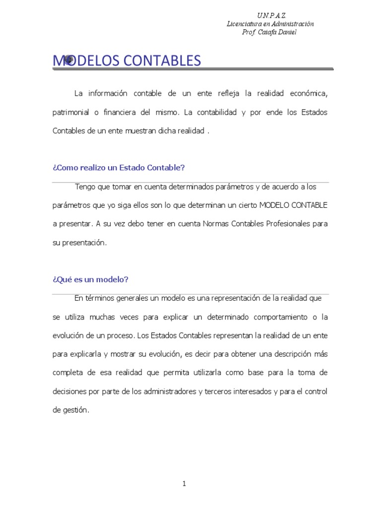 Modelos Contables 2020 | PDF | Contabilidad | Inflación