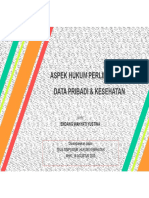 Aspek Hukum Perlindungan Data Pribadi Dan Kesehatan