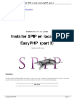 Installer SPIP en Local Avec EasyPHP Part 3