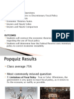 Automatic Stabilzers and Economic Theories