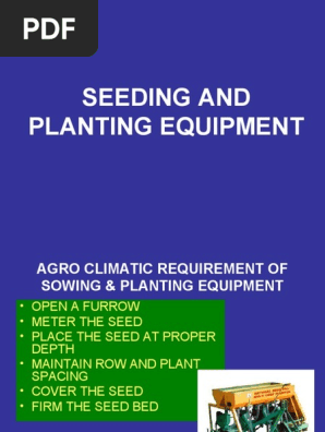 15.Seeding and Planting Equipment