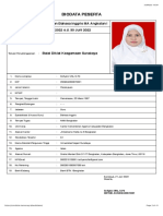 Biodata Peserta BING MA 2022