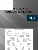 How To Make Cube Rose