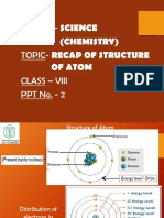 Class 8 - Structure of Atom ppt2