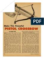 Pistol crossbow