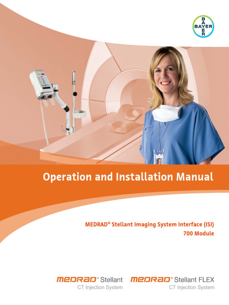 Medrad Isi 700 Manual , Bayer Medrad Stellant CT Bedienungsanleitung – EZUP