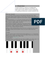 Piano Chords - Overview: Triads