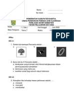 Soal Pat Tema 7 Kelas 1