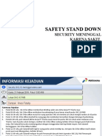 Safety Stand Down Fatality