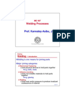 Welding Processes: Prof. Kannatey-Asibu, JR