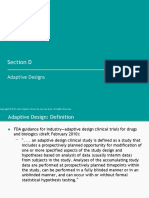 Section D: Adaptive Designs