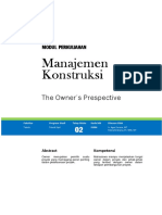 Modul 2 The Owner's Prespective