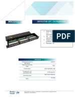 MH3502 - Inyector 19 Pulgadas 24 Puertos