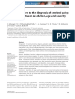 Child - 2009 - Schuengel - Parents Reactions To The Diagnosis of Cerebral Palsy Associations Between Resolution Age and
