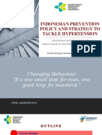 Indonesian Policy and Strategy to Prevent and Tackle Hypertension