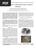 Physical Properties of Hybrid Particulate Composite Materials