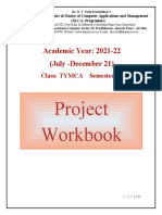 Sem VI - Mini Project Workbook