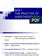 THE PRACTICE OF ANESTHESIOLOGY