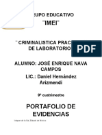 Portafolio de Criminalistica Practica