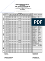 Contoh Jadwal Pelajaran SMA