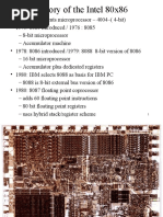 8086 Architecture and Memory Interface