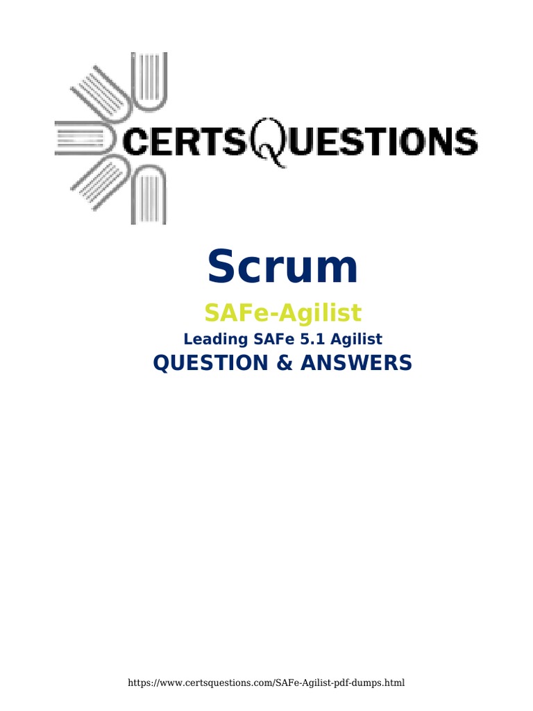Scrum SafeAgilist PDF Scrum (Software Development) Agile