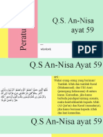 Presentasi PAI An-Nisa Ayat 59