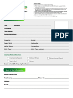 Giovanna Application Form