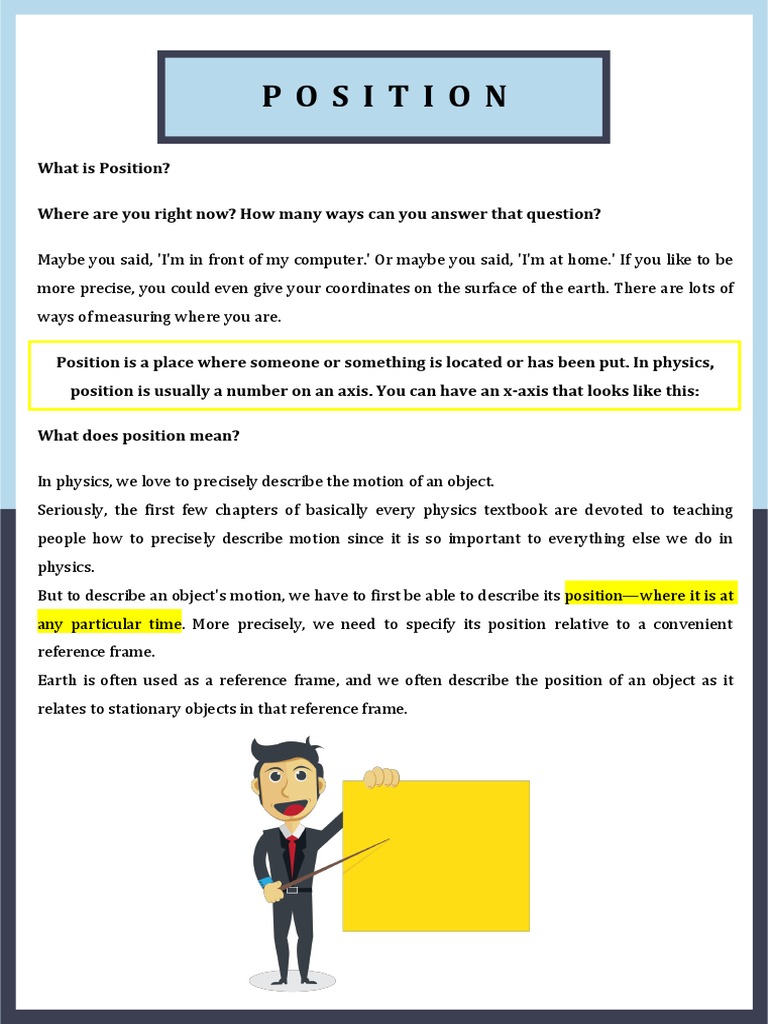 What Is Position | PDF