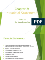 Financial Statements: Instructor Dr. Jagan Kumar Sur
