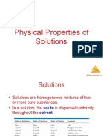 SCIE - Physical Properties of Solutions