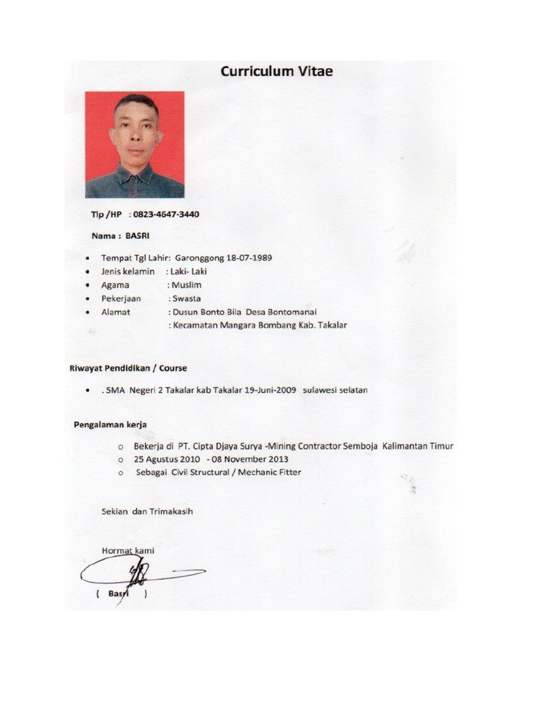 Scan CV | PDF