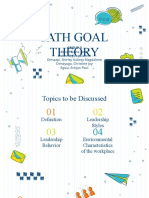 Group 3 - Path Goal Theory - Cusi - Delos Reyes - Dimaapi - Dimayuga - Eguia