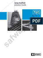 Product Selection Guide: Tube & Clamp Scaffold