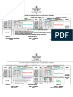 Remote Learning: Class Program For Limited Face-To-Face (Blended Learning)