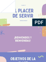 Clase 05 - El Placer de Servir