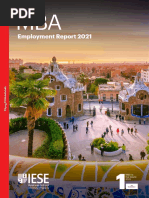 IESE MBA Employment Report 2021 Online