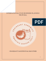 International Food Business Planning Proposal Xi Mipa 2