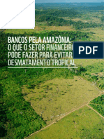 Bancos Pela Amazonia o Que o Setor Financeiro Pode Fazer para Evitar o Desmatamento Trop