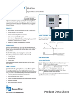 HYB-DS-02510-EN - Dynasonics IS-4000 Open-Channel Flow Meter Data Sheet