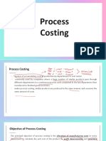 Process Costing - Intro