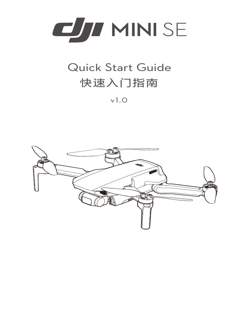 DJI Mini SE Quick Start Guide v1.0 PDF