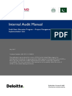 Sample of Internal Audit Manual Template