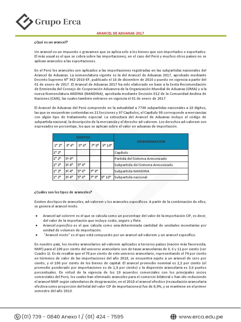 Sesión 2 - Manual de Clasificación Arancelaria | PDF | aduana | Arancel