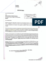 Carta Notarial N.° 52331 12 JUN 2017, 12:02 Hrs (CARPIO V.) de Soraya M. A Jorge A. Lec. 3 Págs