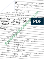 Metric Space proof and examples pdf download free